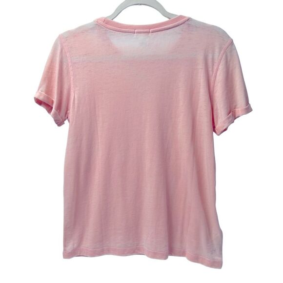 Forever 21 Lingerie Sleepover Separates Top “Bless This Mess” Light Pink/White S - Picture 3 of 8